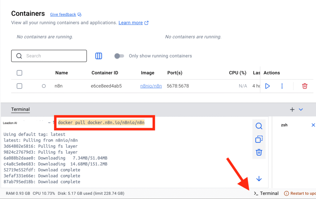 Docker 更新 n8n 最新版本操作